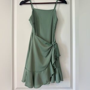 Altar'd State XS Sage Green Dress